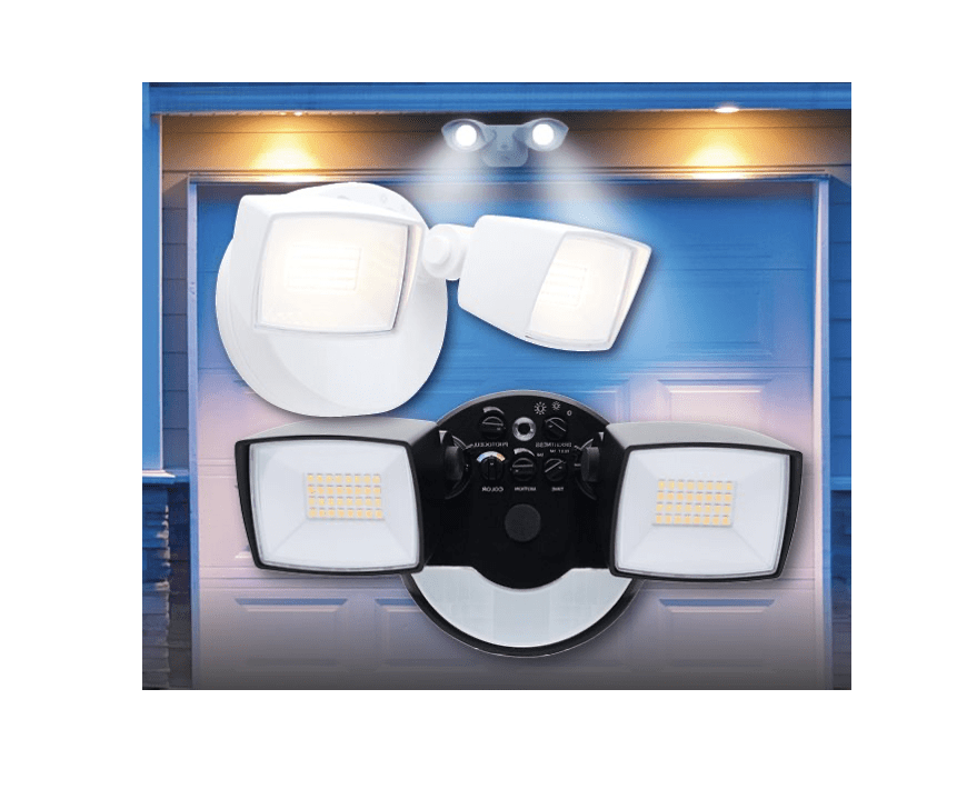 SATCO|NUVO Dual Head LED Flood Lights Provides Ultimate Versatility